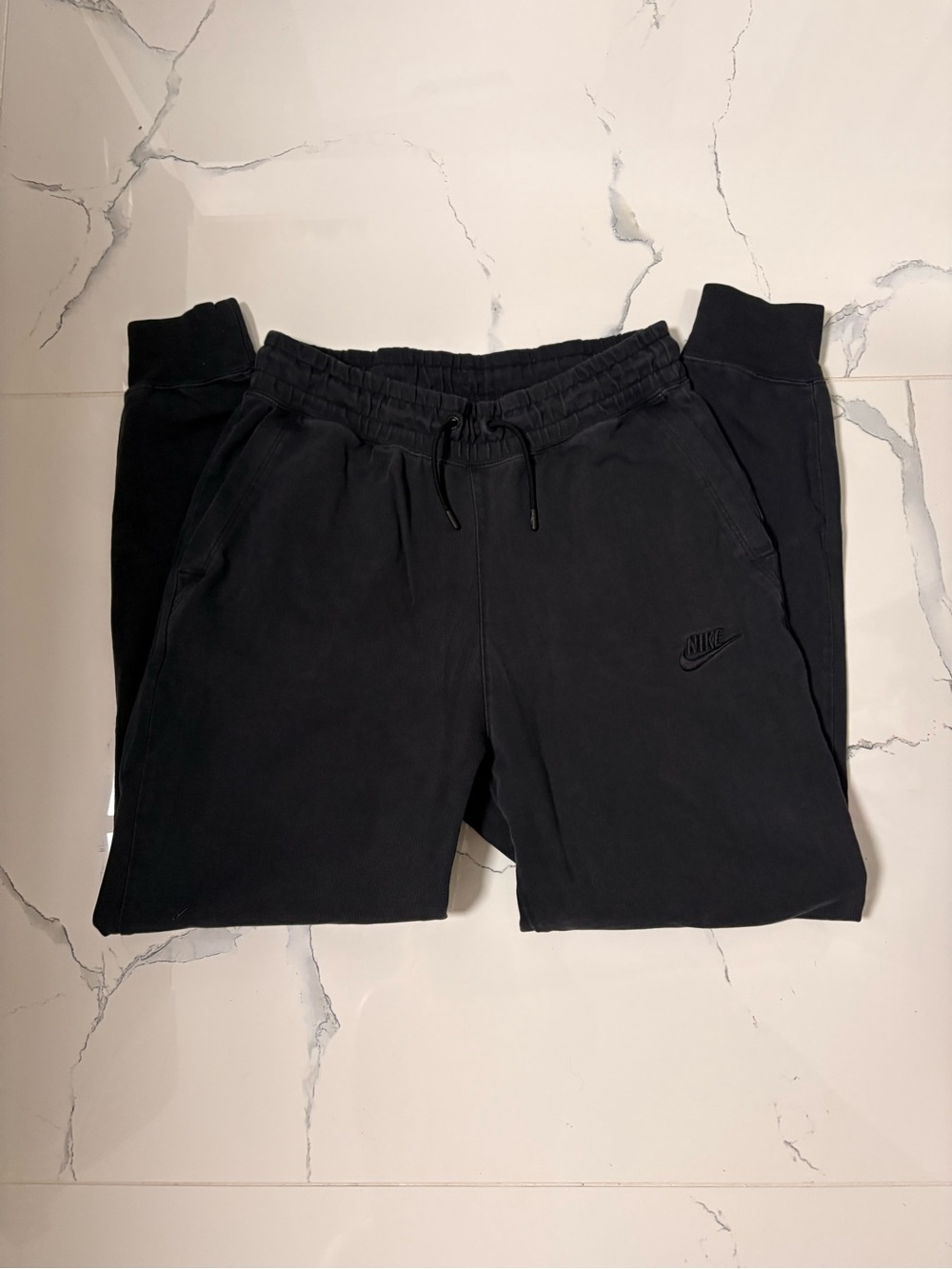 Nike Black Elastic Waist Jogger Pants